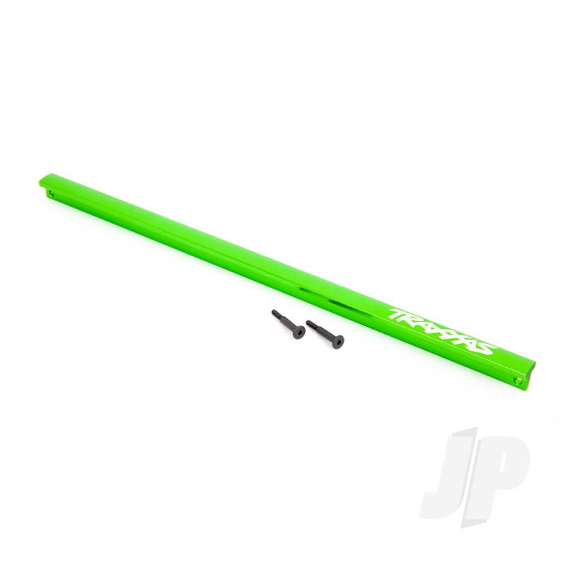 Traxxas Centre Brace (T-Bar), 6061-T6 Aluminium (Green-Anodised) / 3X16 Ss (2) (Fits Sledge) (TRX9523G)