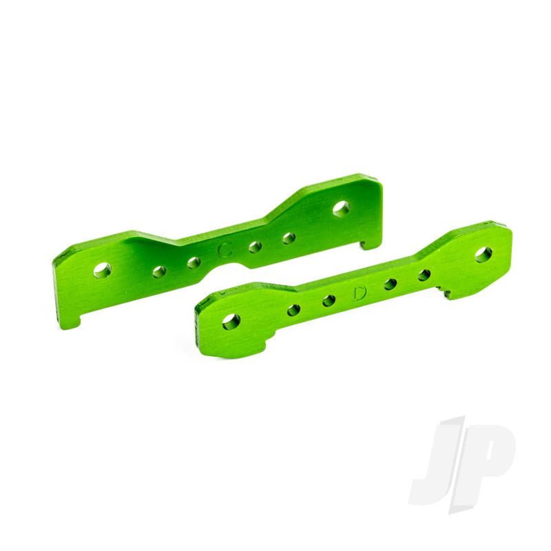 Traxxas Tie Bars, Rear, 6061-T6 Aluminium (Green-Anodised) (TRX9528G)