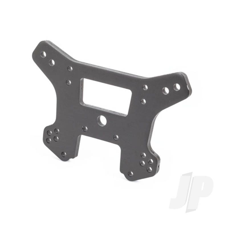 Traxxas Shock Tower, Front, 6061-T6 Aluminium (Gray-Anodised) (TRX9539A)