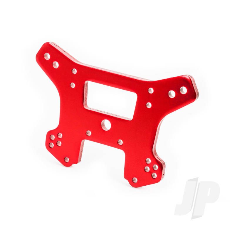 Traxxas Shock Tower, Front, 6061-T6 Aluminium (Red-Anodised) (TRX9539R)