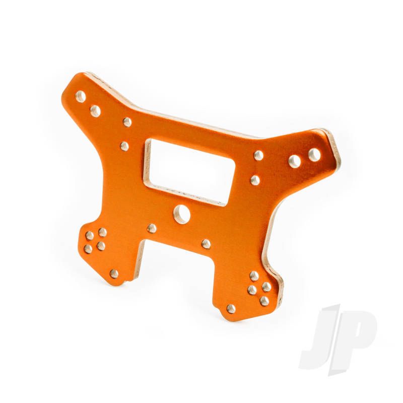 Traxxas Shock Tower, Front, 6061-T6 Aluminium (Orange-Anodised) (TRX9539T)