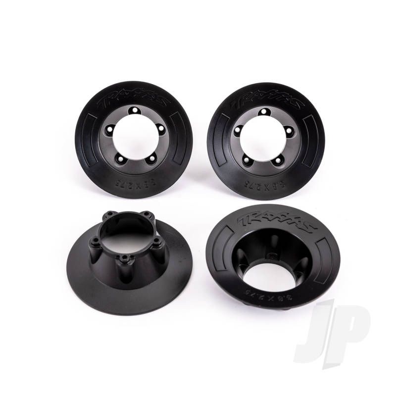 Traxxas Wheel Covers, Gray (4) (Fits #9572 Wheels) (TRX9569A)