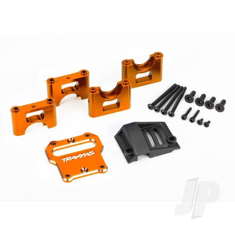 Traxxas Mount, Center Differential Carrier, 6061-T6 Aluminium (Orange-Anodised) (TRX9584T)