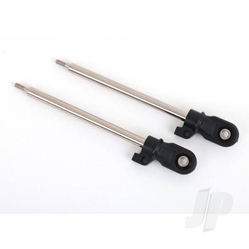Traxxas Shock Shaft, 80Mm (Gt-Maxx) (Steel, Chrome Finish) (2) (Assembled With Rod Ends And Steel Hollow Balls) (TRX9662)