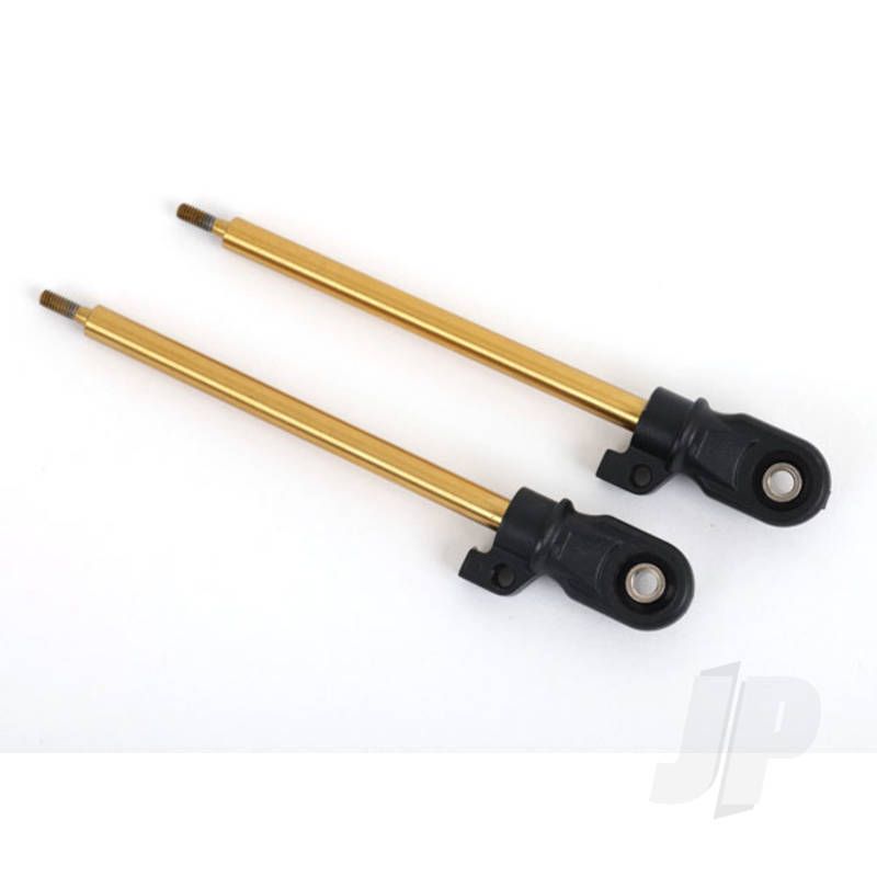 Traxxas Shock Shaft, 80Mm (Gt-Maxx) (Tin-Coated) (2) (Assembled With Rod Ends And Steel Hollow Balls) (TRX9662T)