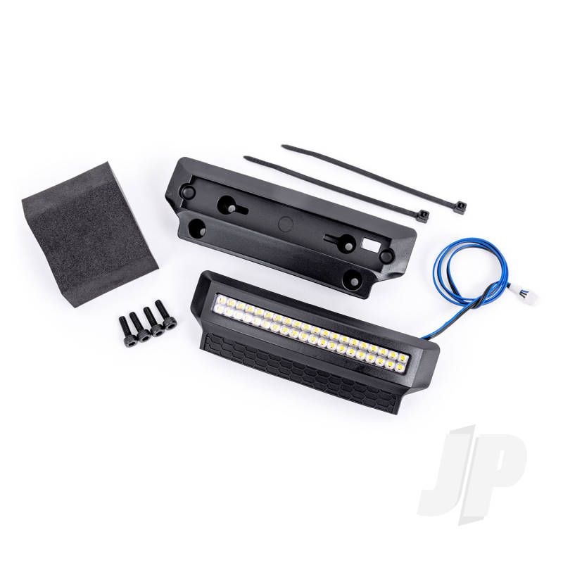 Traxxas Bumper, Front (Body) (With Led Lights)/ Bumper Mount (Fits #9511 Body) (TRX9692)
