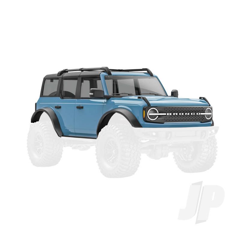 Traxxas Body, Ford Bronco, Complete, Area 51 (Includes Grille, Side Mirrors, Door Handles, Fender Flares, Windshield Wipers, Spare Tire Mount, &amp; Clipless Mounting) (TRX9711-ARE51)