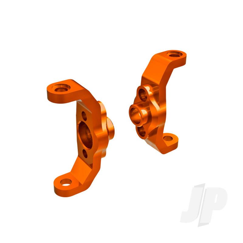 Traxxas Caster Block, Orange (TRX9733-ORNG)