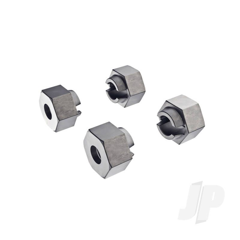 Traxxas Wheel Hubs, 7Mm Hex (Steel) (4)/ Axle Pins (4) (TRX9750A)