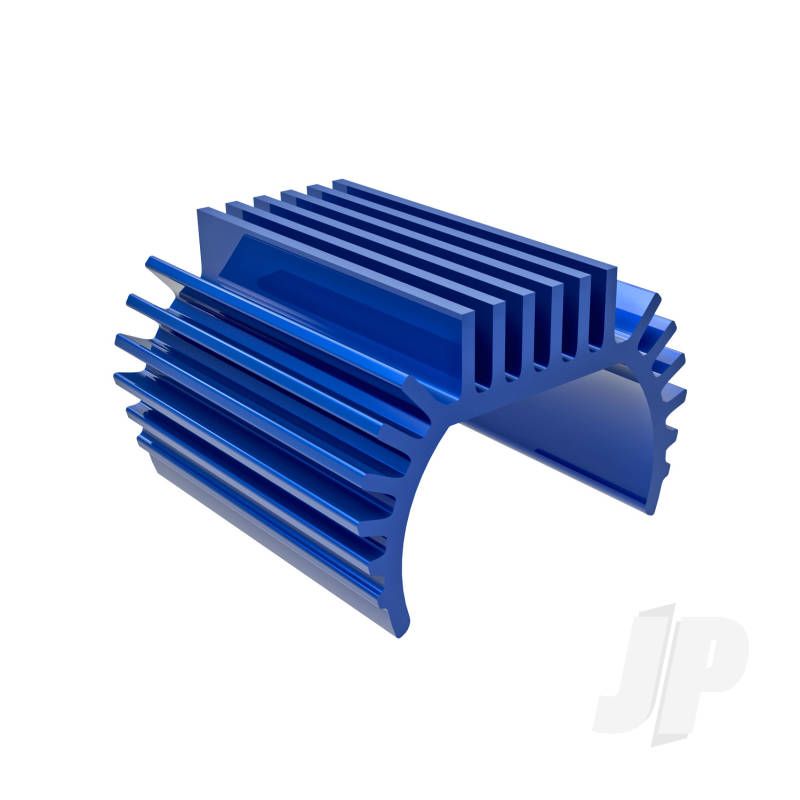 Traxxas Heat Sink, Titan 87T Motor (6061-T6 Aluminium, Blue-Anodised) (TRX9793-BLUE)