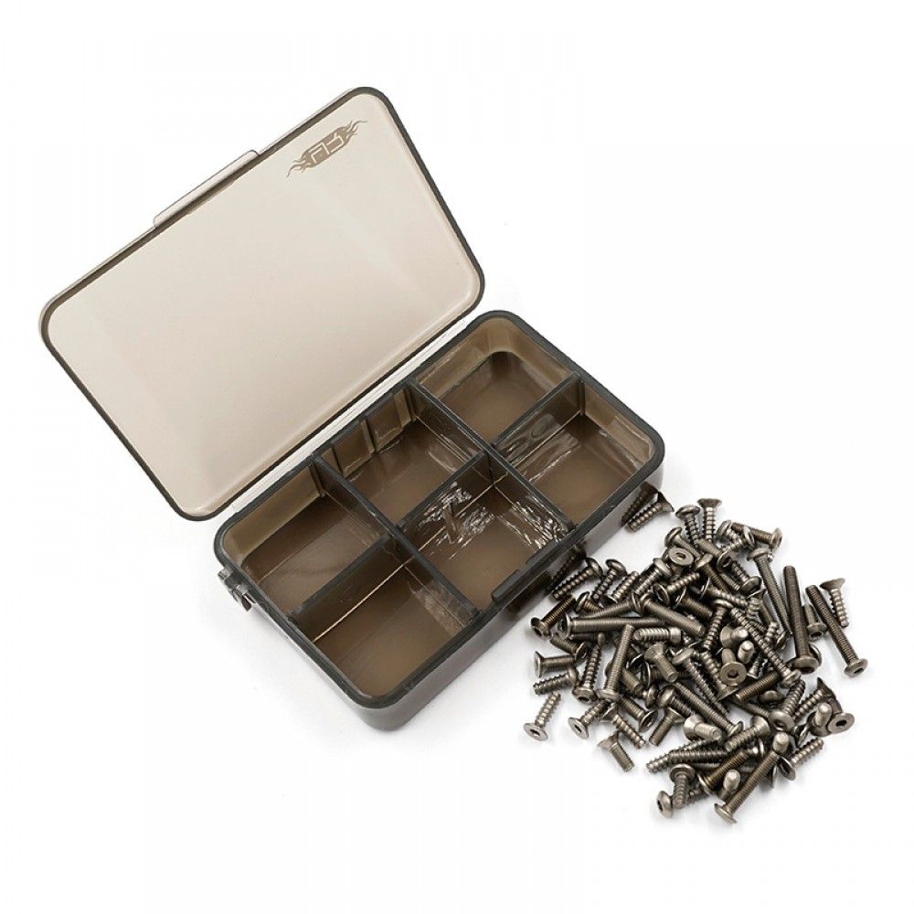 Yeah Racing Titanium Screw Assorted Set w/Box For Tamiya Avante 2011 (TSAS-0009)