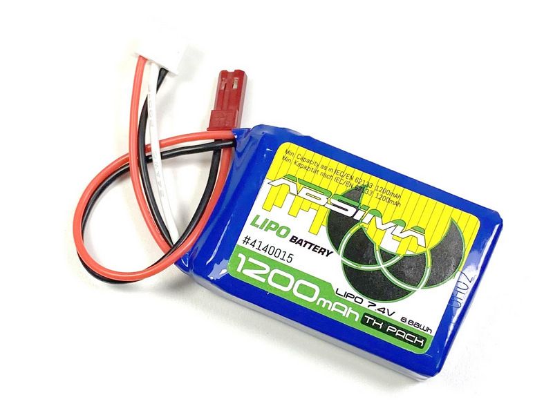 Absima TX Lipo 2S 7.4V 1200mAh SC (BEC-Plug) ( AB 4140015)