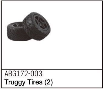 Absima Truggy Wheels (2) ( AB G172-003)
