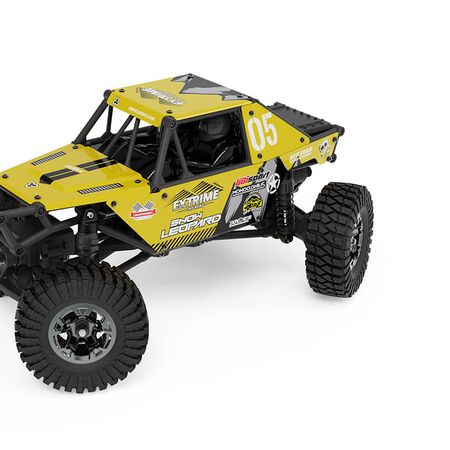 UDIRC UCX24 Snow Leopard 1/24 Crawler RTR Brushed - Yellow (UCX2405Y)