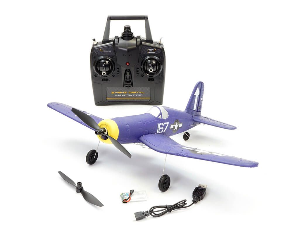 Volantex Corsair F4U 4CH 400mm Brushed W/Gyro EPP RTF (V761-8V2)