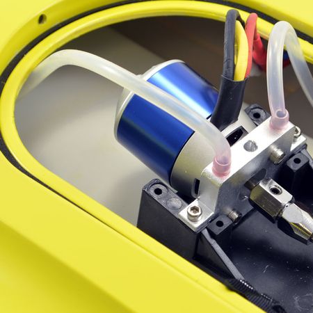 Volantex Racent Atomic 70Cm Brushless Racing Boat (ARTR) (Yellow)