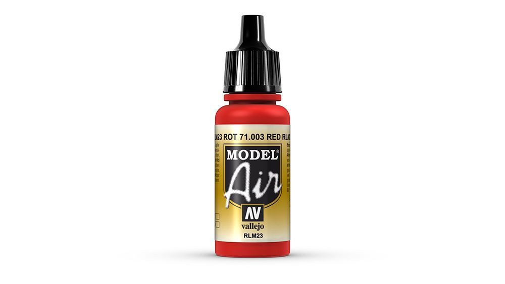 AV Vallejo Model Air 17ml - Red (RLM23) (VAL003)