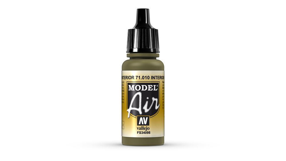 AV Vallejo Model Air 17ml - Interior Green (VAL010)