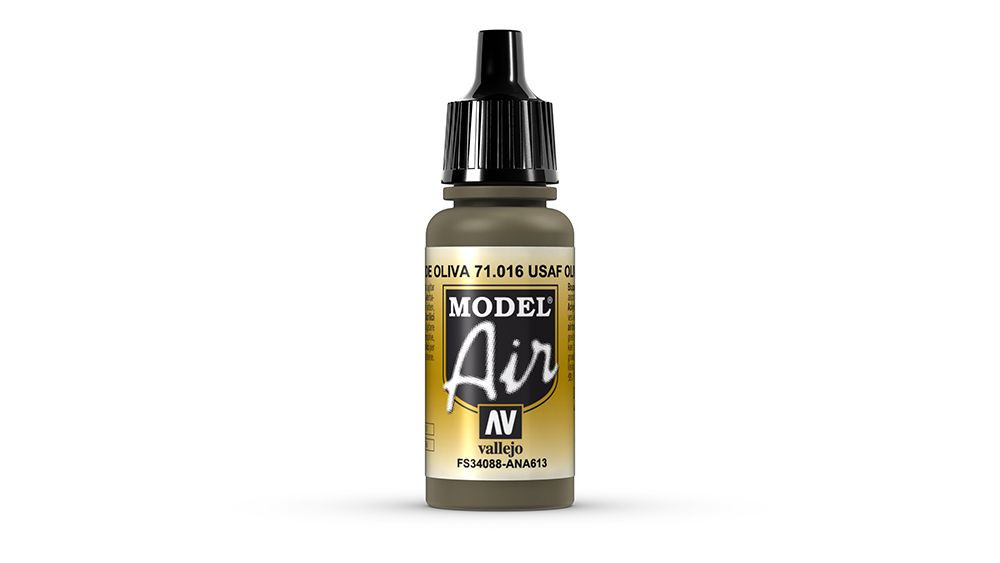 AV Vallejo Model Air 17ml - USAF Olive Drab (VAL016)