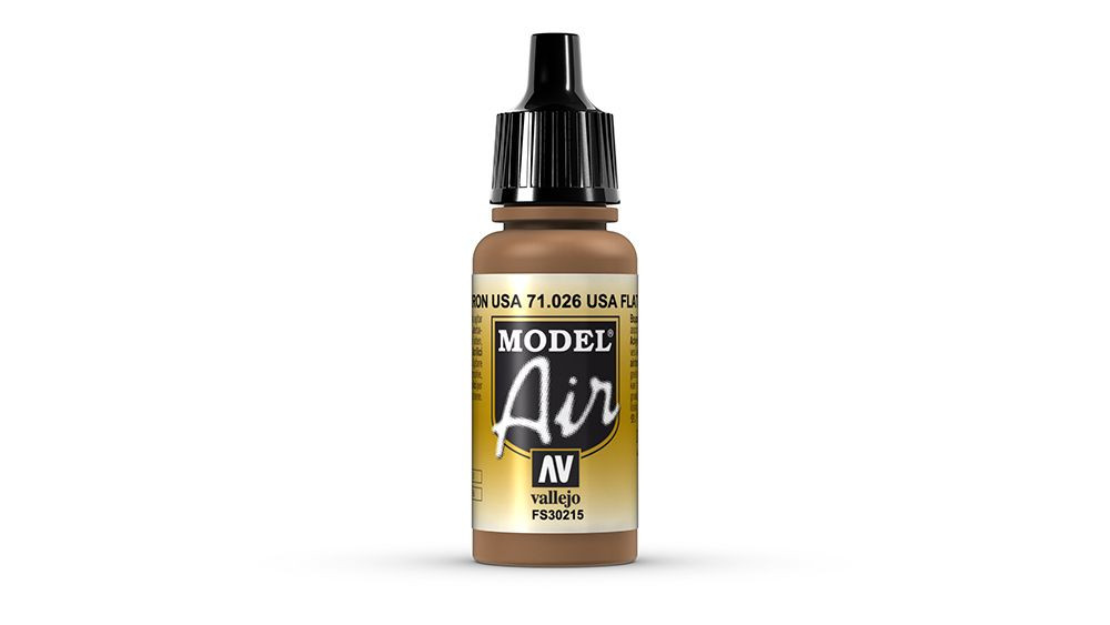 AV Vallejo Model Air 17ml - US Flat Brown (VAL026)