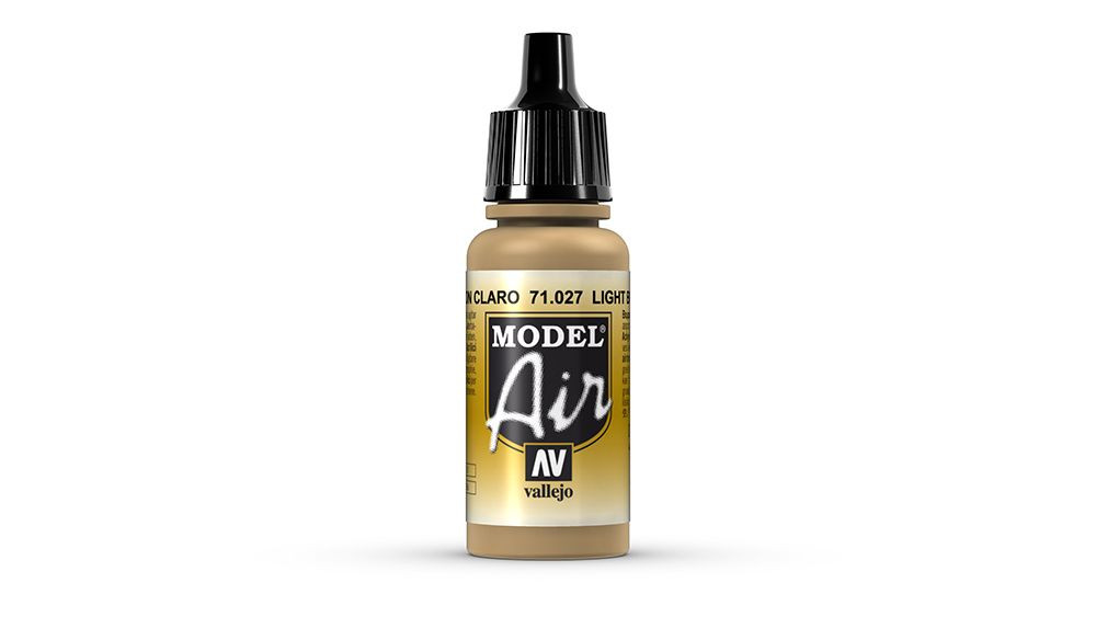 AV Vallejo Model Air 17ml - Light Brown (VAL027)