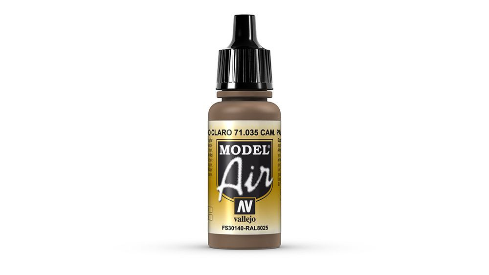 AV Vallejo Model Air 17ml - Camouflage Pale Brown (VAL035)