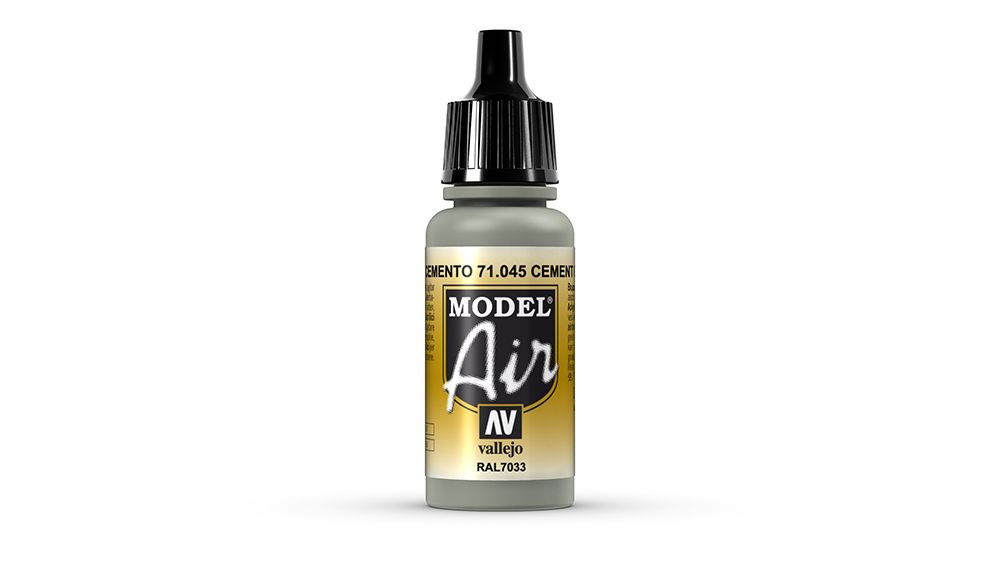 AV Vallejo Model Air 17ml - Cement Grey (VAL045)