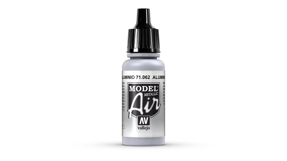 AV Vallejo Model Air 17ml - Aluminium (Metallic) (VAL062)