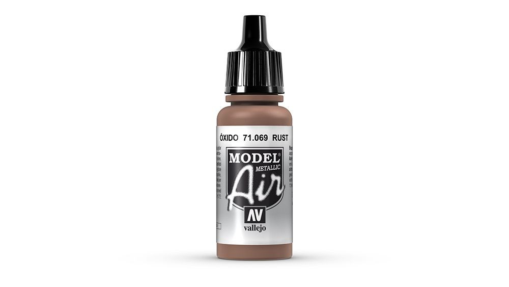 AV Vallejo Model Air 17ml - Rust (Metallic) (VAL069)