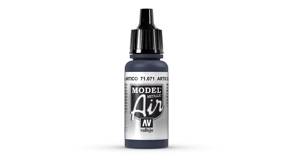 AV Vallejo Model Air 17ml - Artic Blue (Metallic) (VAL071)