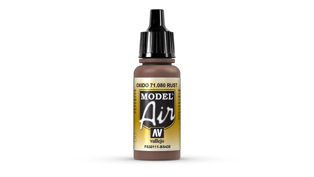 AV Vallejo Model Air 17ml - Rust (VAL080)