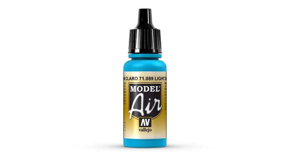 AV Vallejo Model Air 17ml - Light Sea Blue (VAL089)