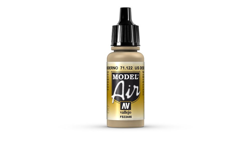 AV Vallejo Model Air 17ml - US Desert Armour 686 (VAL122)