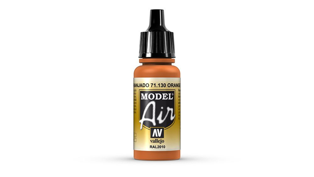 AV Vallejo Model Air 17ml - Orange Rust (VAL130)