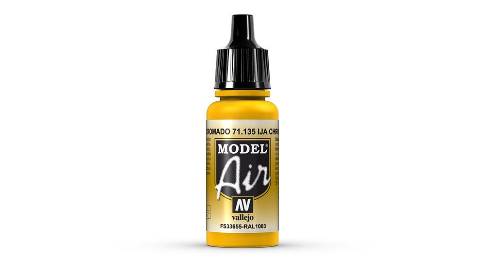 AV Vallejo Model Air 17ml - IJA Chrome Yellow (VAL135)