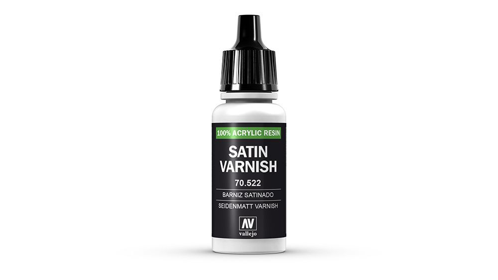 AV Vallejo Model Color 17ml - Satin Varnish (VAL522)