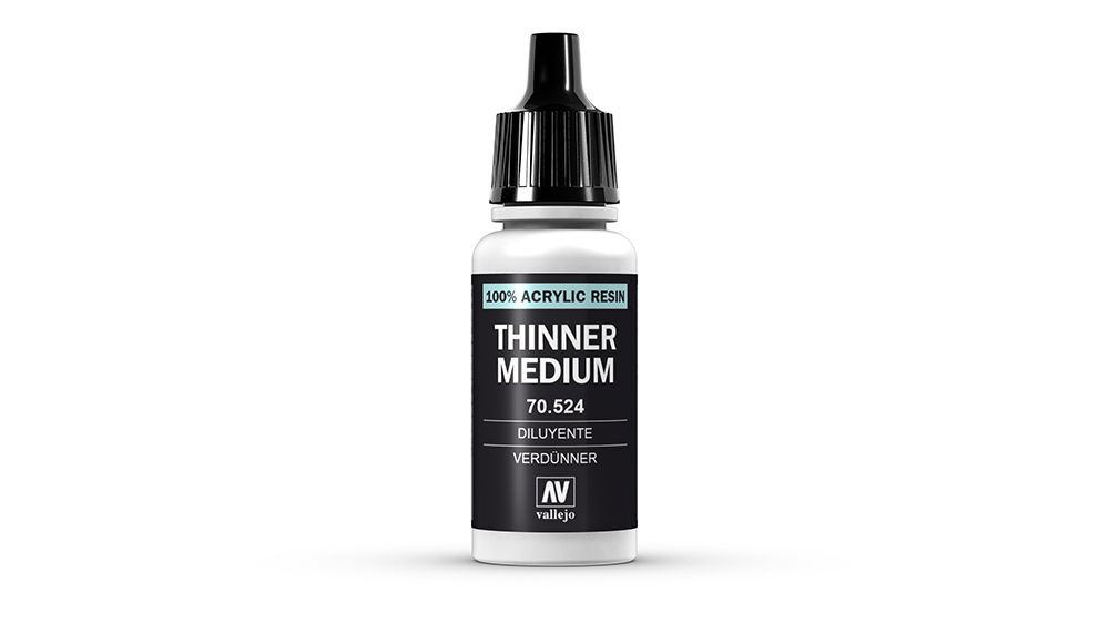 AV Vallejo Model Color 17ml - Thinner Medium (VAL524)