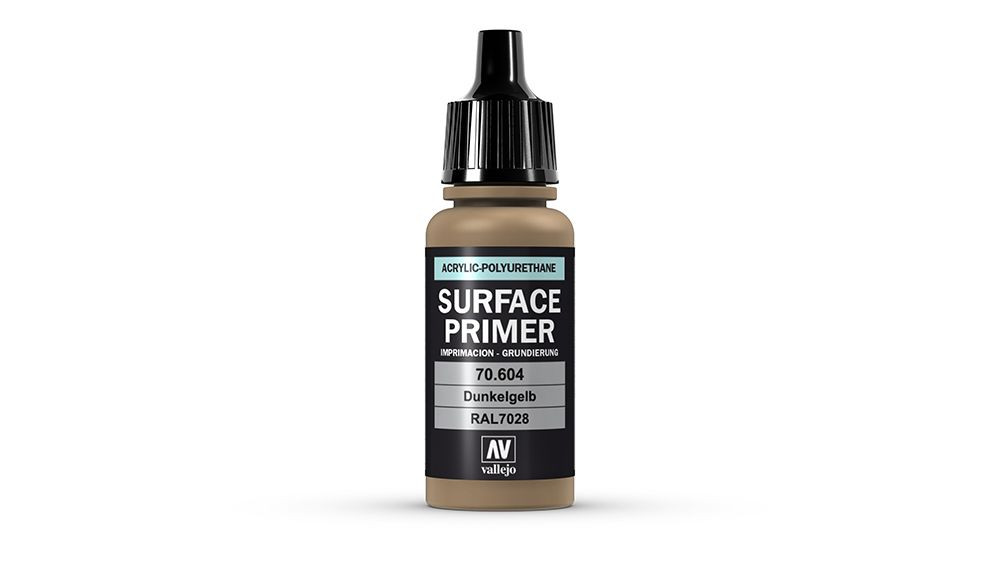 AV Polyurethane 17ml - Primer German Dark Yellow (RAL 7028) (VAL70604)