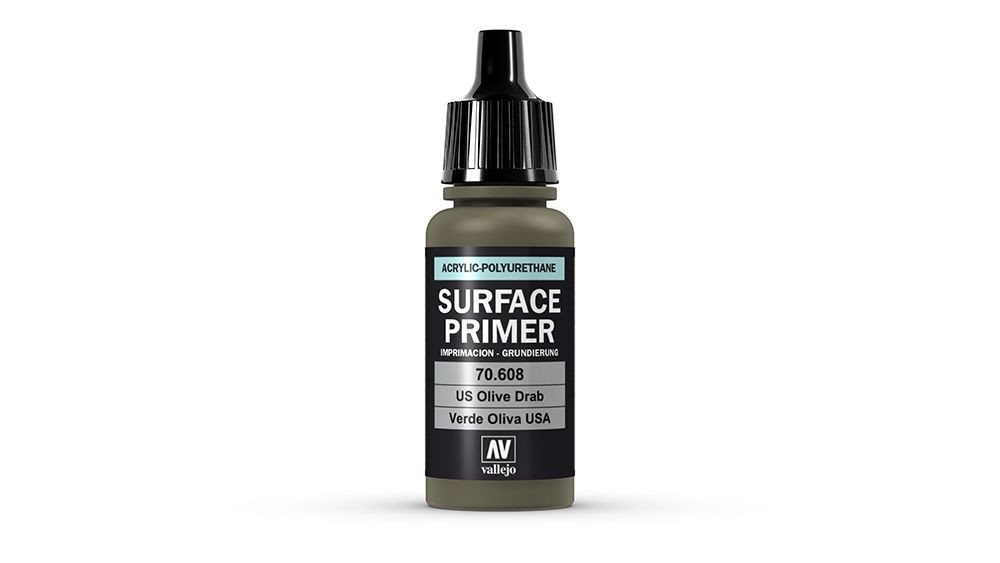AV Polyurethane 17ml - Primer US Olive Drab (VAL70608)
