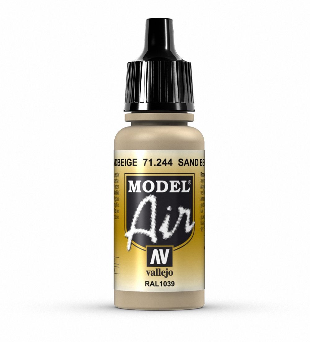 AV Vallejo Model Air 17ml - Sand Beige (VAL71244)