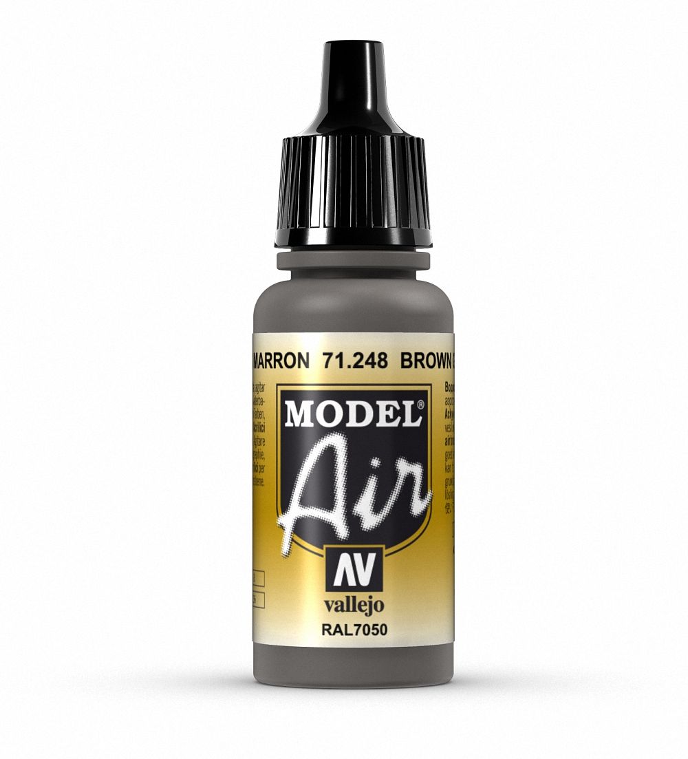 AV Vallejo Model Air 17ml - Brown Grey (VAL71248)