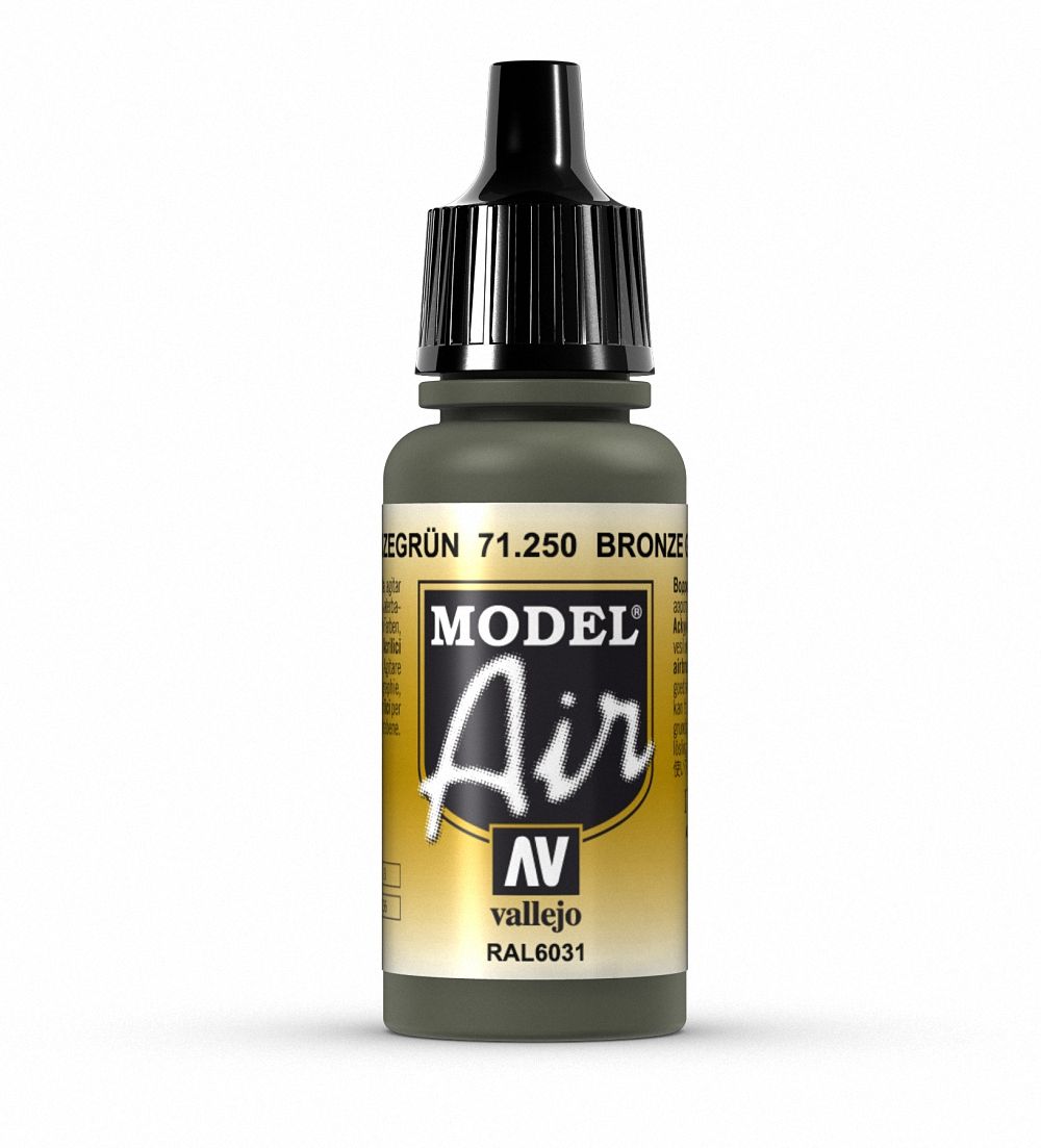 AV Vallejo Model Air 17ml - Bronze Green (VAL71250)
