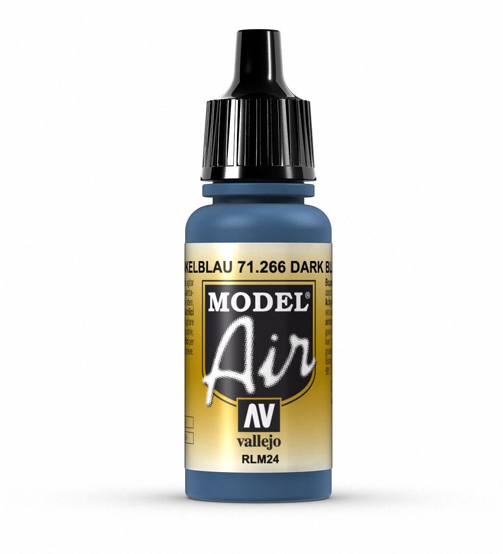 AV Vallejo Model Air 17ml - Dark Blue RLM24 (VAL71266)