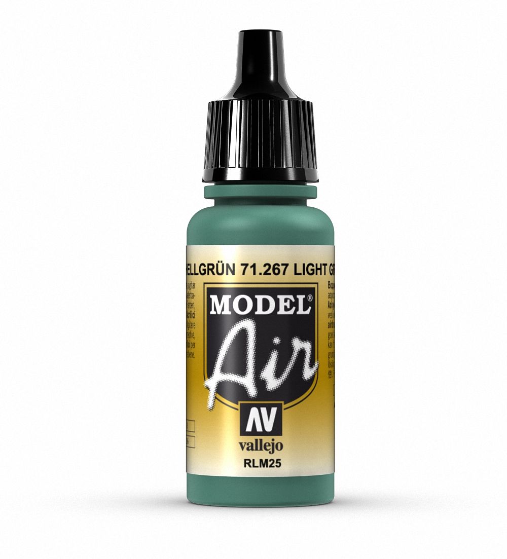 AV Vallejo Model Air 17ml - Light Green RLM25 (VAL71267)