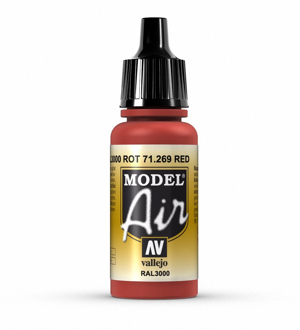 AV Vallejo Model Air 17ml - Red (VAL71269)