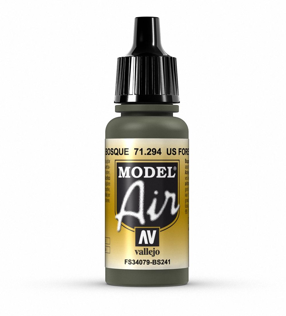 AV Vallejo Model Air 17ml - Us Forest Green (VAL71294)