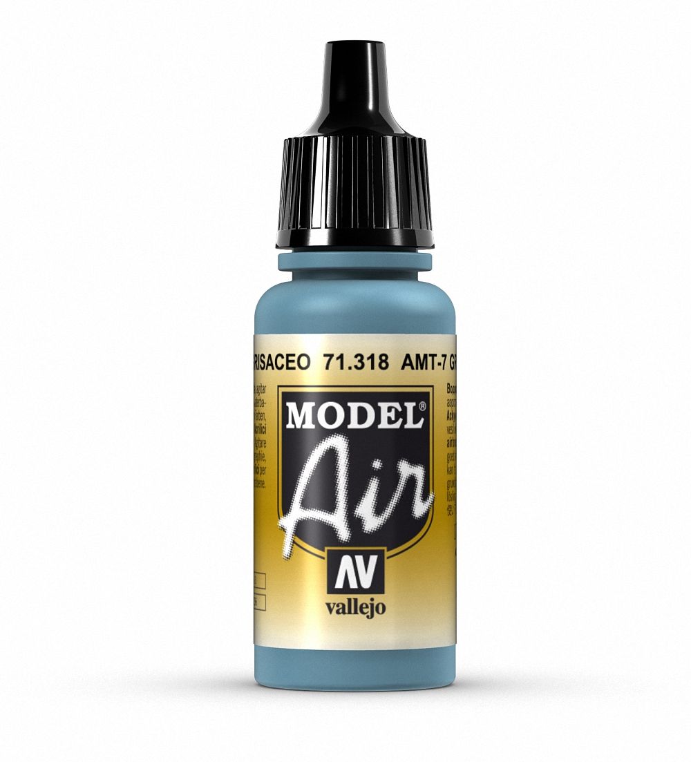 AV Vallejo Model Air 17ml - AMT-7 Greyish Blue (VAL71318)