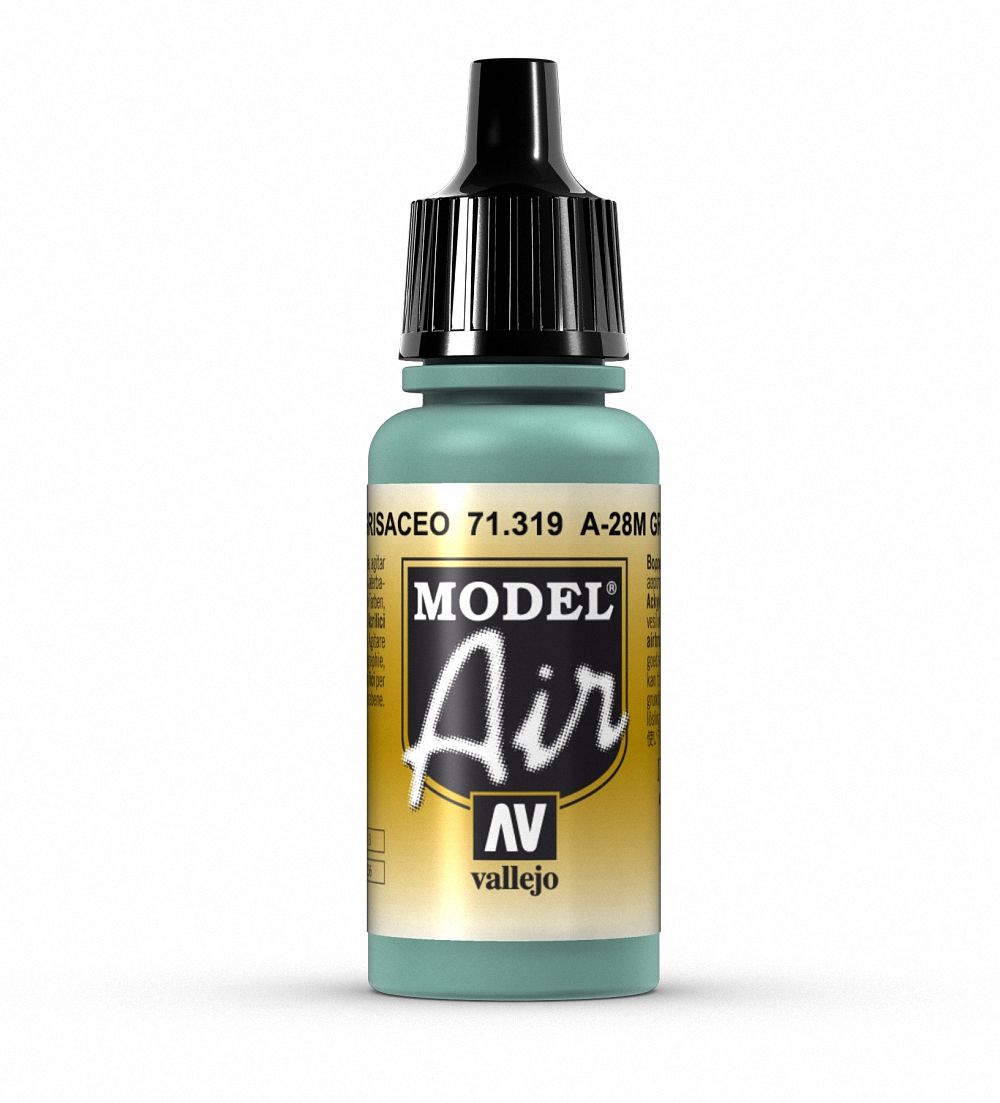 AV Vallejo Model Air 17ml - A-28M Greyish Blue (VAL71319)