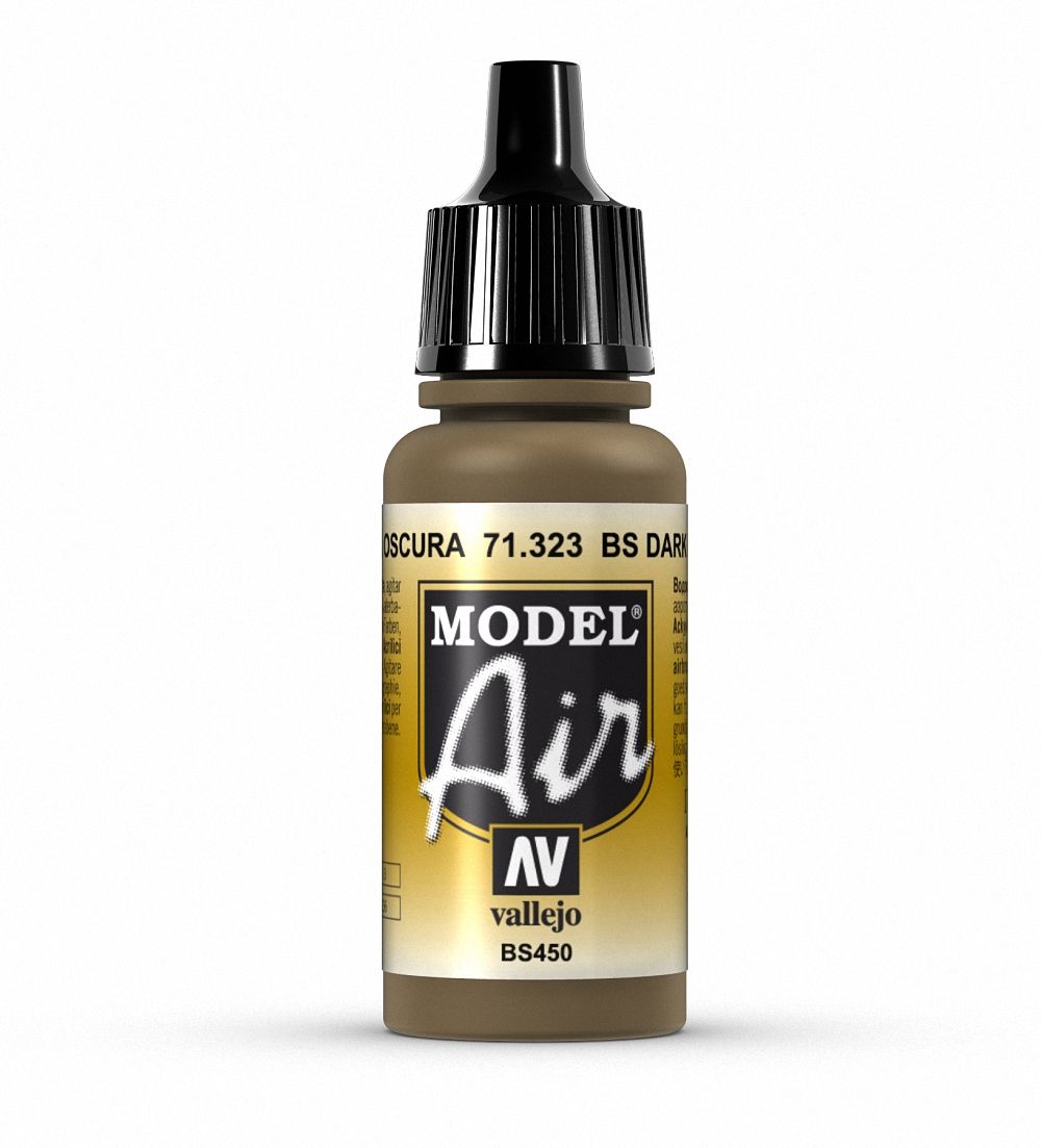 AV Vallejo Model Air 17ml - BS Dark Earth (VAL71323)