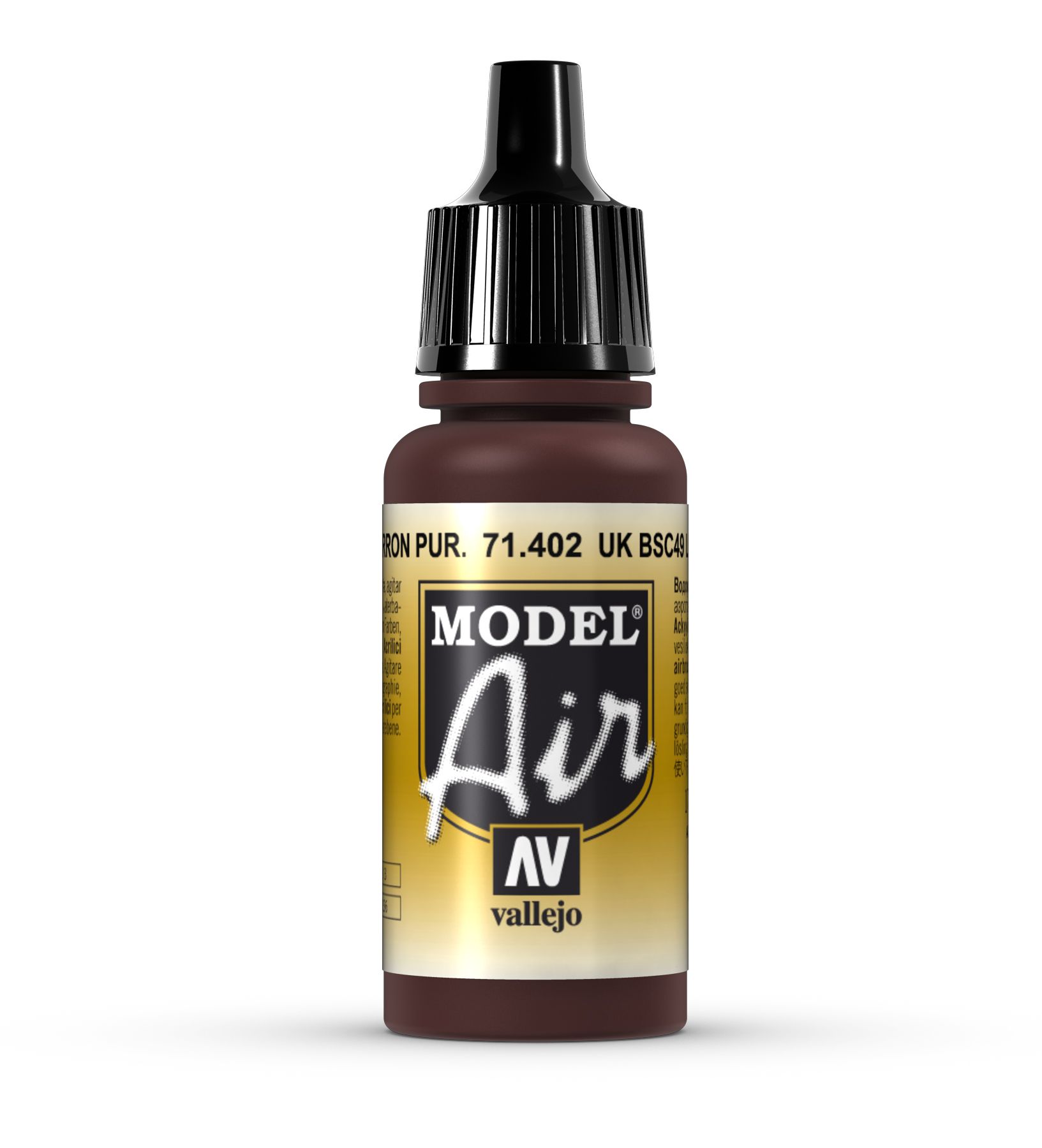 AV Vallejo Model Air 17ml - UK BSC 49 Light Purple Brown (VAL71402)